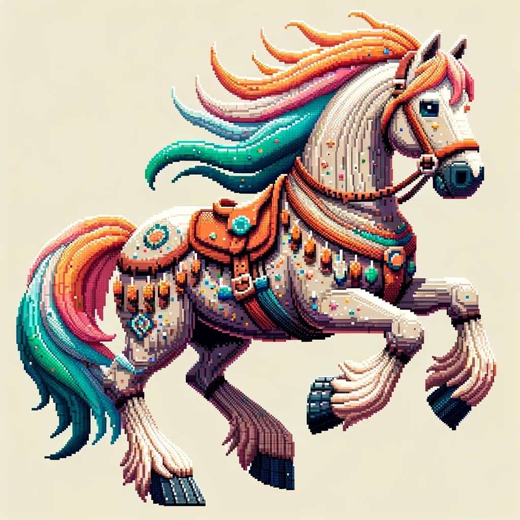 a horse, game design
